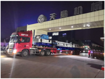 年終歲末天意機械發(fā)貨忙 加班加點為市場！