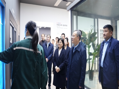 省工信廳總工程師、二級巡視員孫京軍一行 蒞臨卓越精工調(diào)研指導